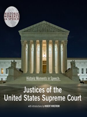 cover image of Speeches by U.S. Supreme Court Justices